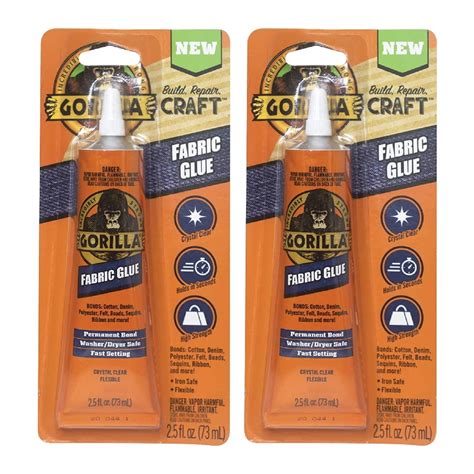 gorilla fabric glue walmart